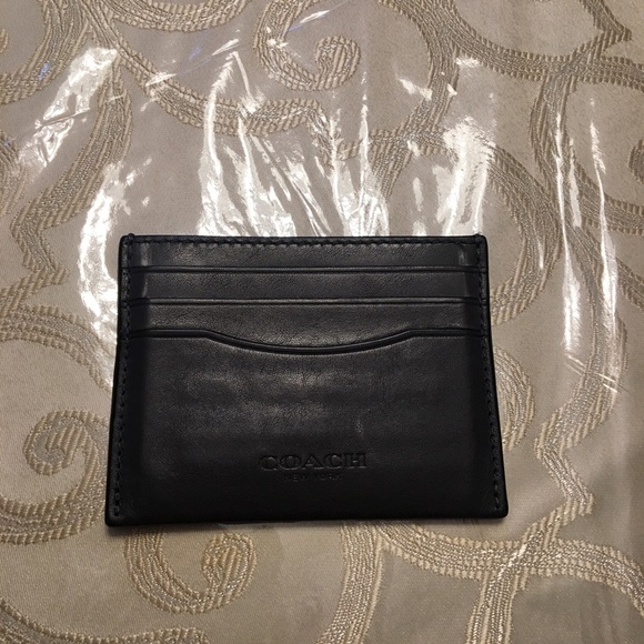 Coach Leather Card Holder - Picture 2 of 3